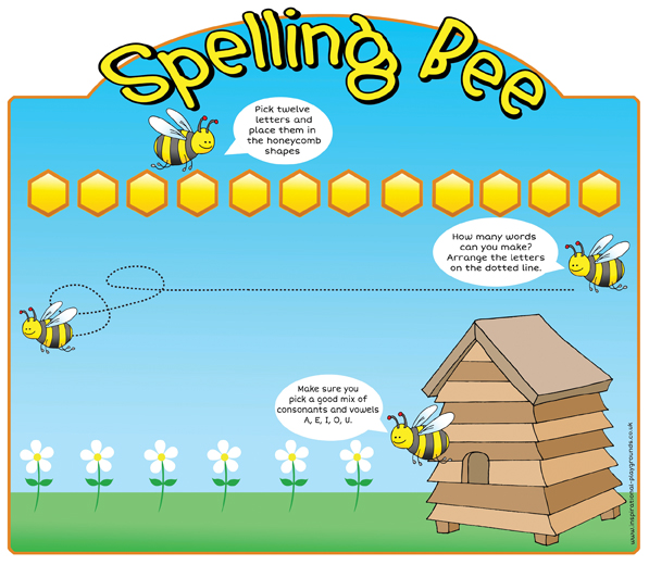 Spelling Bee Magnetic Game | Inspirational Group